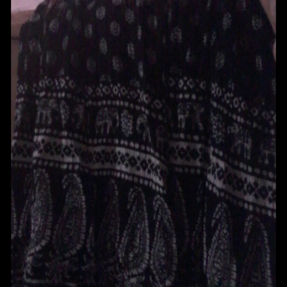 Strapless black and white jumper - Picture 2 of 3